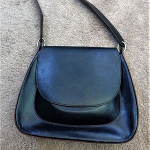 ITALIAN S.SERAPIAN LEATHER "Saddle" Bag  MUST SELL